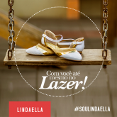 Sapatilha semi aberta bico fino lindaella #4