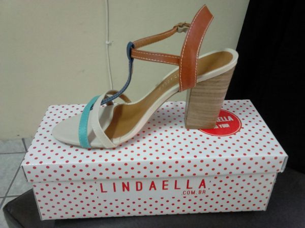 Sandália salto lindabella #6