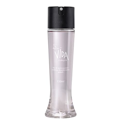 Colônia Spray Desodorante Splash Jequiti Vida Açaí e Guaraná