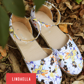Sapatilha floral lindaella #1