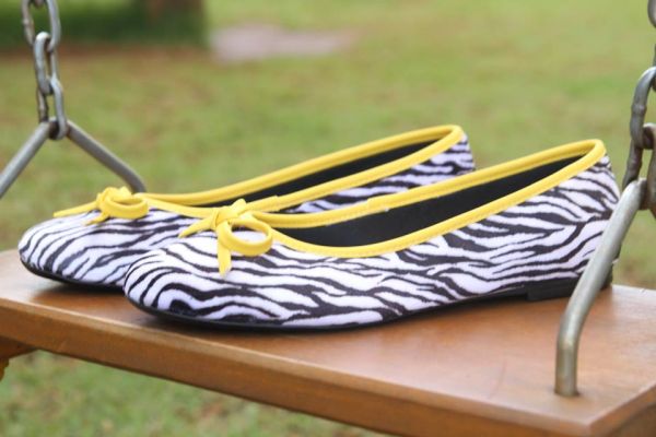 Sapatilha zebra lindaella #3